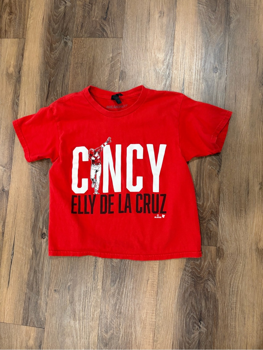 Reds Elly De La Cruz Cincinnati Kids Graphic T‑Shirt